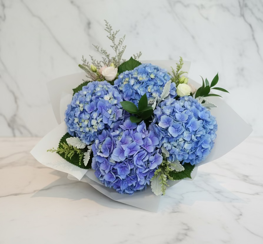 經典繡球花束(中) flo.14（歐洲明信片免費贈送 💌）