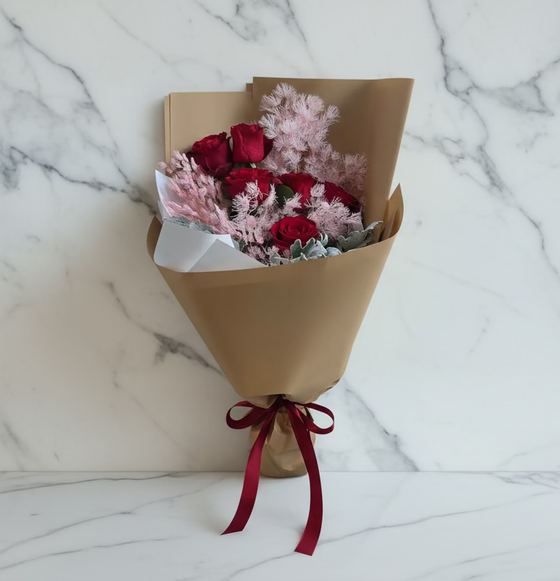 六朵玫瑰 flo.26（歐洲明信片免費贈送 💌）