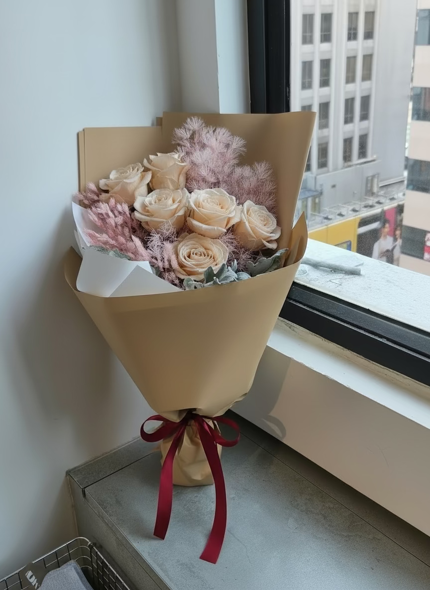 六朵玫瑰 flo.26（歐洲明信片免費贈送 💌）