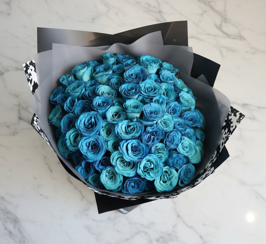 99支玫瑰花束 flo.19（歐洲明信片免費贈送 💌）