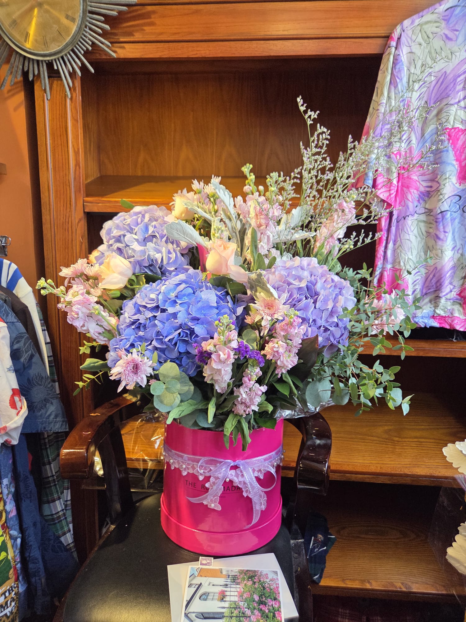 優雅繡球中花盒 box.7