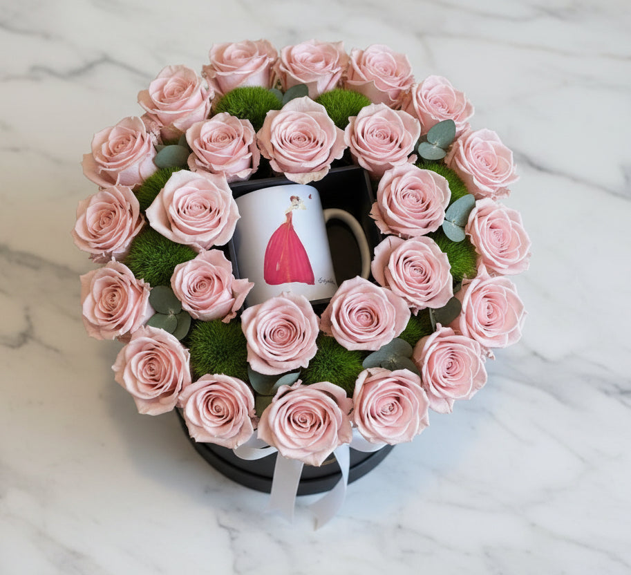 米蘭Armani/Silos玫瑰花盒 flo.901（歐洲明信片免費贈送 💌）