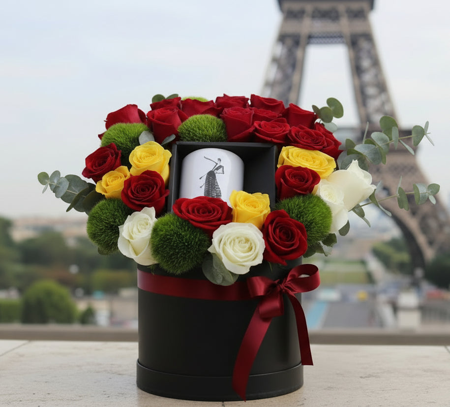 米蘭Armani/Silos玫瑰花盒 flo.904（歐洲明信片免費贈送 💌）